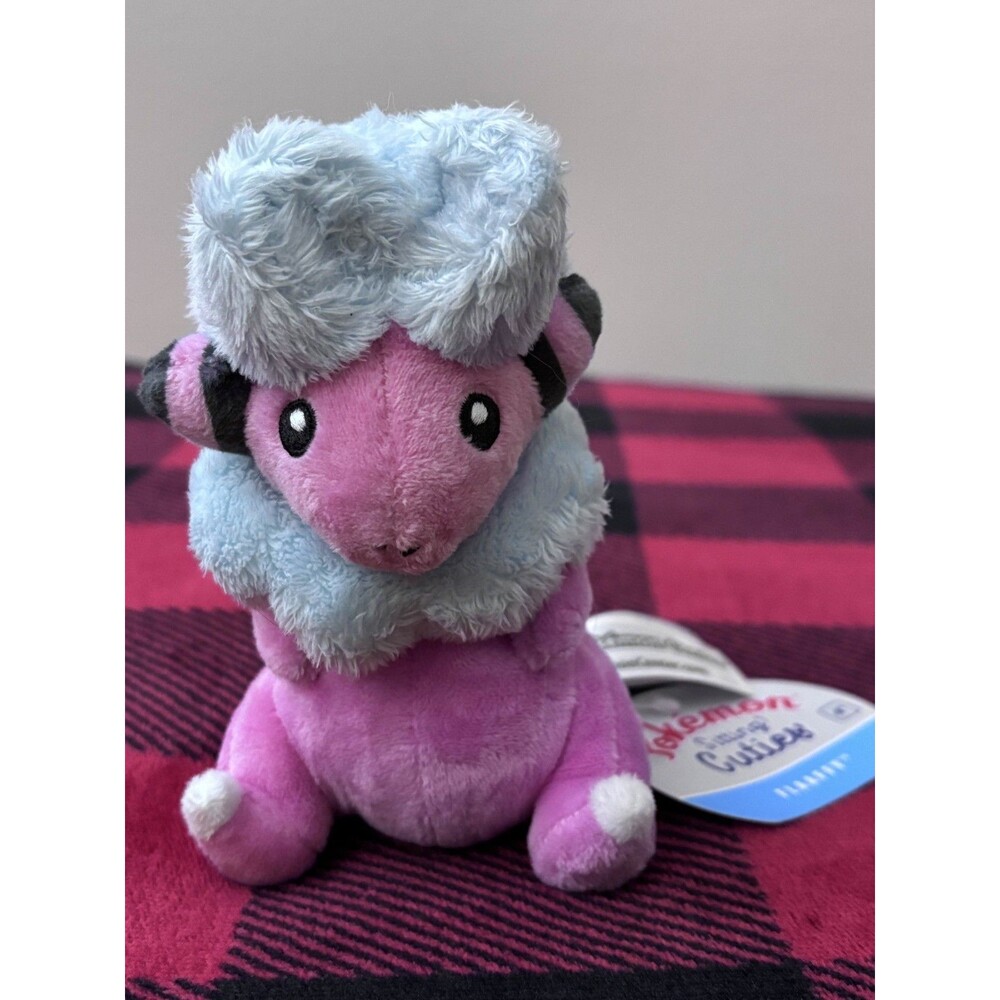 2019 Pokemon Center Sitting Cuties Flaaffy Plush 5.5" Stuffed Doll with Tags